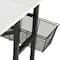 Sew Ready Mobile Craft Table with Folding Top & Storage